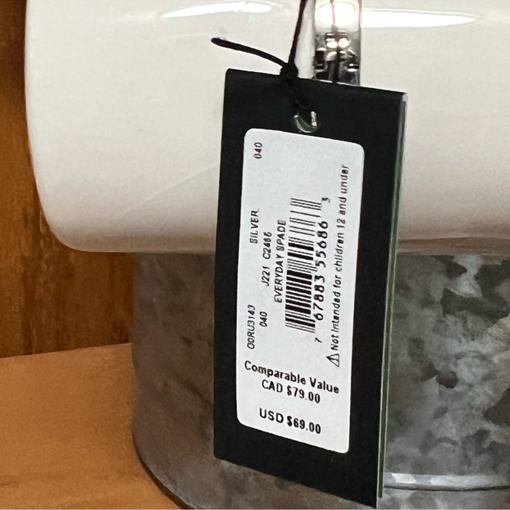 Kate Spade Everyday Silver Bangle NWT - Picture 3 of 5